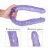 Double ended dildo 21 inches long realistic double penetration dildo