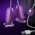 Vibrator USB dublu ouă de control cu sârmă ieftină ouă duble cu vibrații