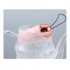 Bullet-Vibrator aus Silikon mit Spiralmuster, rosafarbener Ei-Vibrator