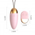 Draadloze siliconen geribbelde bullet vibrator roze geribbelde eiervibrator