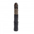 Black classic vibrating dildo black beaded waterproof vibrator