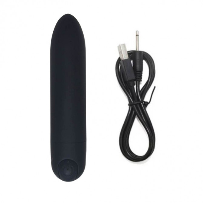 Rechargeable tiny bullet vibrator for bullet-compatible sex toys