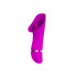 Purple clitoral stimulator clitoral vibrator with a small tongue