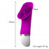 Purple clitoral stimulator clitoral vibrator with a small tongue