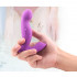 Curved rotating P spot massager remote control prostate massager