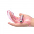 Geribbelde vinger sleeve vibrator g-spot clitoris stimulator voor vrouwen