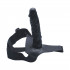 7-Zoll-Strap-On, schwarzes Strap-On-Harness mit 1,57-Zoll-Durchmesser-Dildo