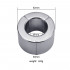 Magnetic lock metal ball stretcher for men stainless steel scrotum pendant