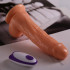 Вибрационный фаллоимитатор с дистанционным подогревом, вращающейся секс-игрушкой