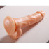 Вибрационный фаллоимитатор с дистанционным подогревом, вращающейся секс-игрушкой