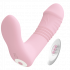 Vibromasseur portable vibrateur de poussée à distance portable avec stimulation du clitoris